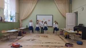 сценический танец "Здравствуй школа"