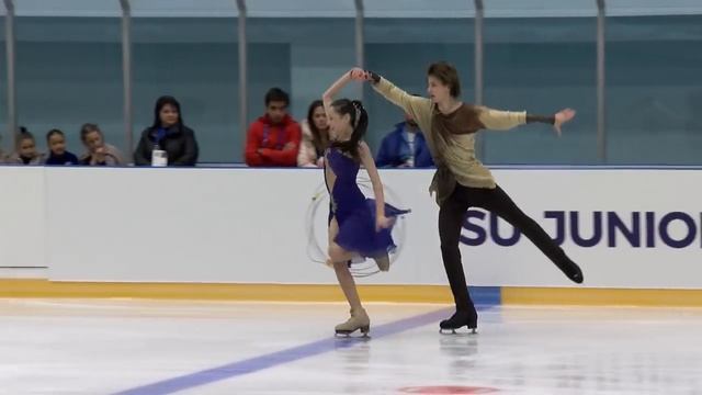 Elizaveta SHANAEVA / Devid NARYZHNYY (RUS) | Ice Dance Free Dance | Yerevan 2018