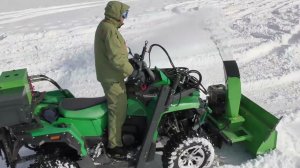 Снегоуборщик для Квадроцикла   Snowblower 120 ATV