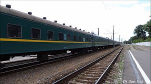 ЧС8-042 с поездом Москва - Кишинев в Брянске