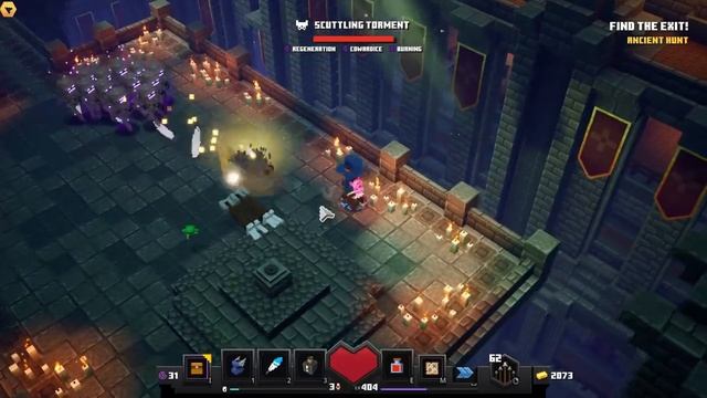 Runes/Items for SCUTTLING TORMENT Ancient Boss - Echoing Void Minecraft Dungeons смотреть онлайн