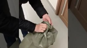 Как правильно завязать мешок на субботнике.