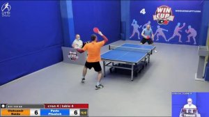 02:40 Найда Александри (2:3) Плющ Павел стол 4  ЮГ-4  24.02.22