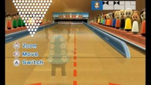 Wii Sports Resort 100 Pin Bowling Perfect Game