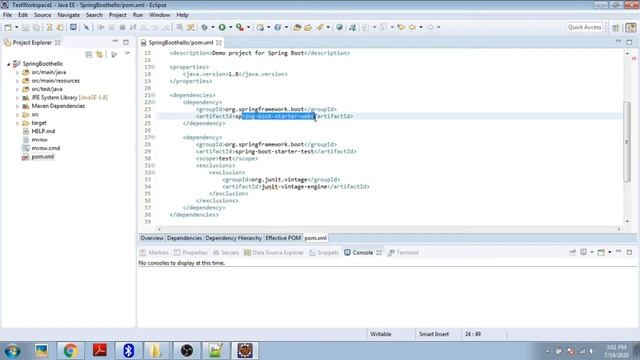 Spring Boot - Hello World - Using REST Application | Spring Boot getting Started  2020