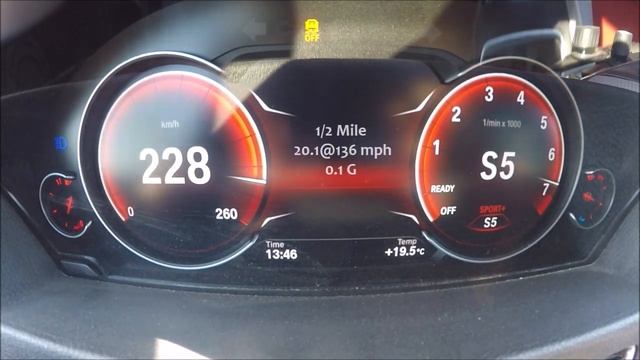 2018 BMW 340i MPPSK 0-100-200-250 Km/h, 1/4 mile, 1/2 mile, 0-1000 meters смотреть онлайн