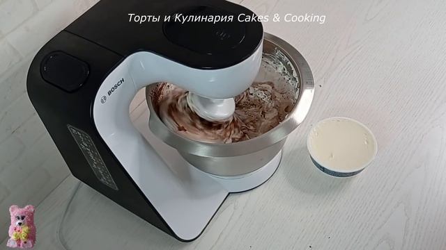 быстрый крем ШОКОЛАДНОЕ МОРОЖЕНОЕ для начинки 3D тортов! Очень вкусный!
