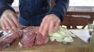 Нежный ШАШЛЫК из ГОВЯДИНЫ - Азербайджанский ДАНА БАСТЫРМА ???