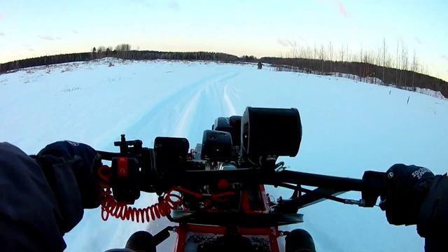 Мотобуксировщик Тофалар Мини 380. Покатушки на мотособаках