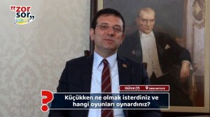 “ZorSor” 23 Nisan Özel Yayınında çocuklar soruyor, İBB Başkanı Ekrem İmamoğlu yanıtlıyor.