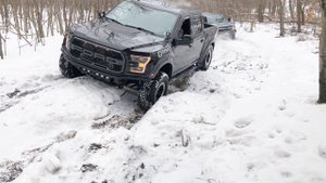 Ford Raptor F150 Off Road 4x4 SNOW Mountain Trail Full Size Pickup Truck