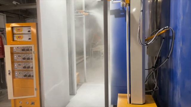 Etalon | Автоматическая система нанесения порошкового покрытия | смотреть онлайн