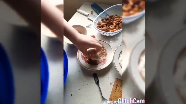 Готовим филе курицы в панировке.!