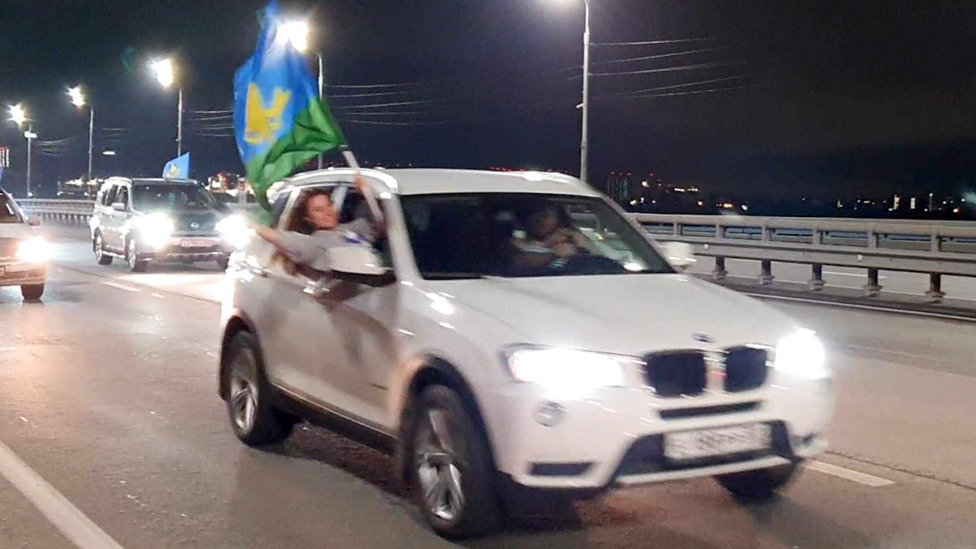 День ВДВ в городе Красноярск || 92 годовщина празднования дня ВДВ смотреть онлайн