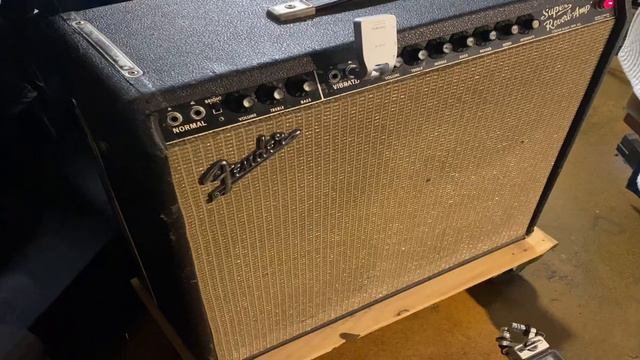 Fender Super Reverb Amp  1965