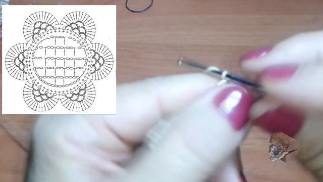 Цветок сеткой для апликации или полотна фриформ. Часть 1 смотреть онлайн