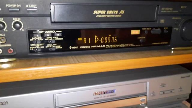 записываем на HIFI стерео видеомагнитофон panasonic nv hd 750. смотреть онлайн