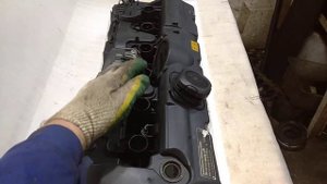 11127552281 N52b30 n52 b25 bmw клапанная крышка