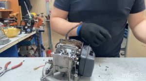 Бензотриммер не запускается после зимы