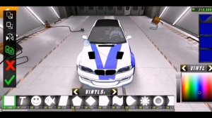 Car Parking Multiplayer | NEED FOR SPEED MW BMW M3 GTR | Vinyl tutorial
