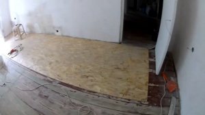 Плиты OSB на полы в спальне
