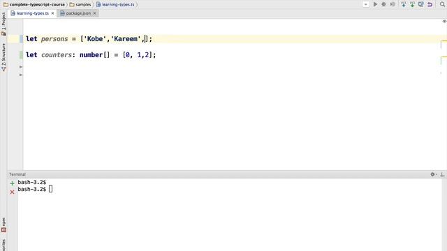 ? Typescript Tuple Types and Arrays Strong Typing