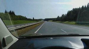ТОЙОТА ПРАДО 150 2.7АТ по трассе с грузом
