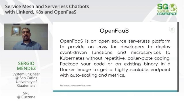 #SGVirtual 20.04 Service Mesh and Serverless Chatbots with Linkerd, K8s and OpenFaaS смотреть онлайн
