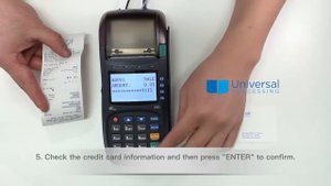 PAX S80 Terminal Instruction English