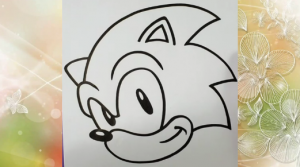 Рисование Соника