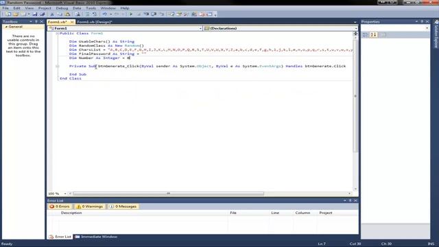 Random Password Generator Tutorial - Visual Basic смотреть онлайн