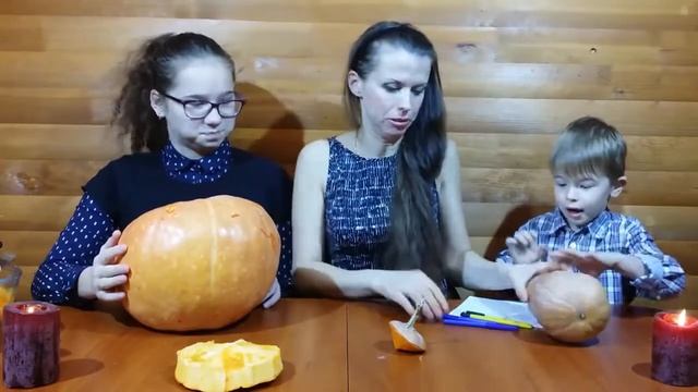 Тыква на Хэллоуин Как сделать Светильник Джека смотреть онлайн