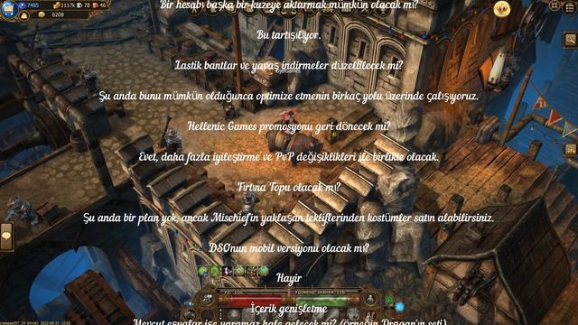Drakensang Online, Dso, Developers Answered Questions, English, Turkish, Russian language, mmorpg