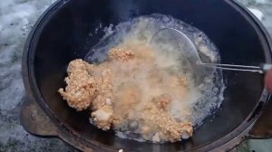 Куриная голень в казане. Хрустящая корочка обеспечена