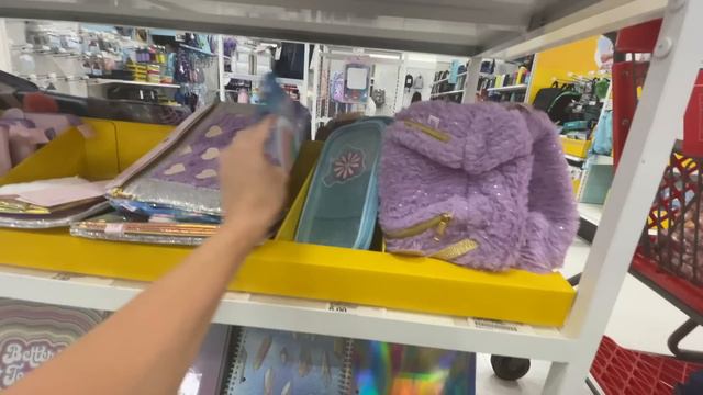 Back To School Shop With Me at Target! Shopping the Entire Dollar Spot & Back To School Section! смотреть онлайн