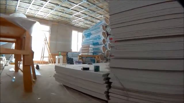 МПС Алматы. ПКСТ "Первомайский". Монтаж потолочного каркаса. 19.02.2017. смотреть онлайн