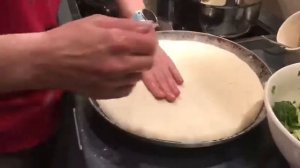 Осетинский пирог или хачапури или просто пирог с сыром с картошкой.