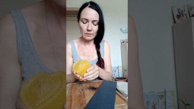 Свеча - сердце❤️ из вощины смотреть онлайн