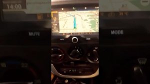 Работа навигатора ММС Лада Гранта