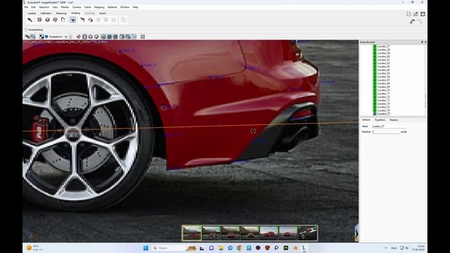 3D моделирование audi rs5 по фото part1 (Image Modeler) смотреть онлайн