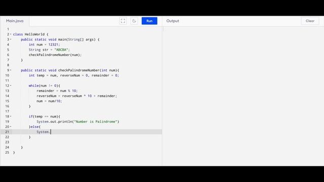 Palindrome program in java | Palindrome String & Number | palindrome program in java
