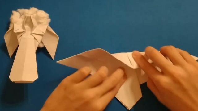 ОРИГАМИ АНГЕЛ ИЗ БУМАГИ ? БОЖЕСТВЕННАЯ ПОДЕЛКА | ORIGAMI PAPER ANGEL ? DIVINE CRAFT