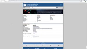 BD1. Как искать информацию о генах в базе данных NCBI
