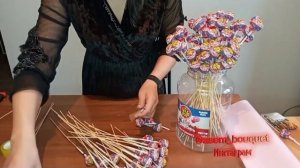 DIY чупа-чупс букетін құрастыру:Балаларға сыйлық Танымал