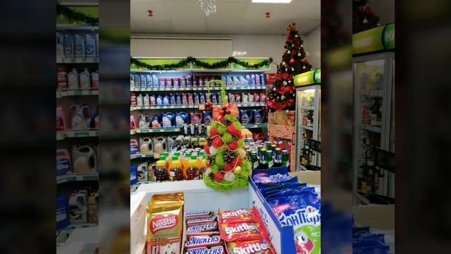 Украшение к новогодним праздникам АЗС№70 смотреть онлайн