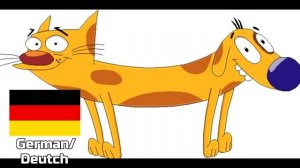 "Catdog" intro in 6 languages of the world (English, Ukrainian, Russian, German, Spanish, French)