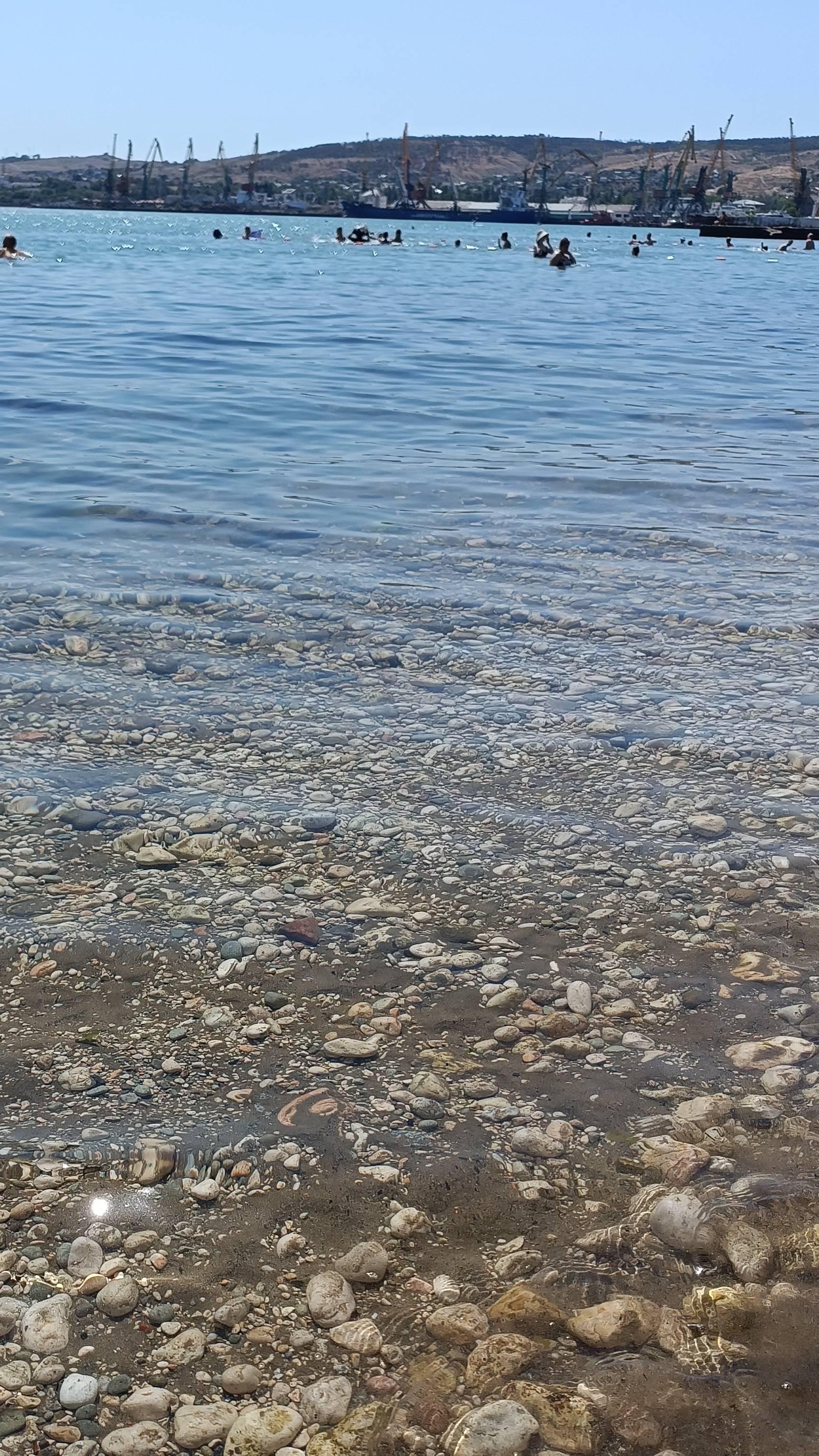 Какое прозрачное море!