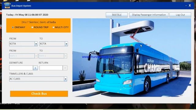 Bus Depot System || Java Project || Bus Ticket booking || NITS Classes Kota смотреть онлайн