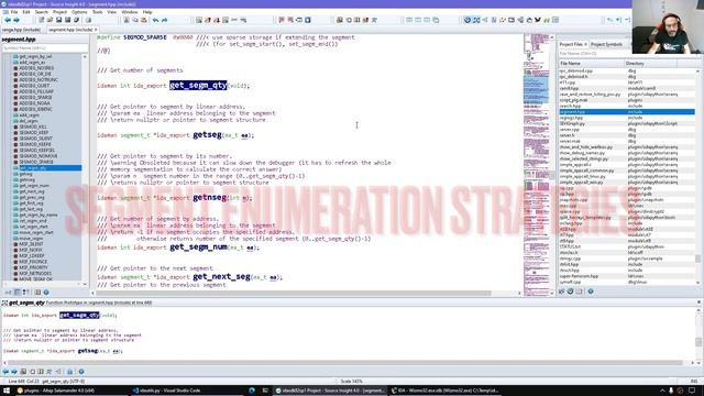 IDAPython: Working with segments смотреть онлайн