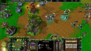 ГЕНИАЛЬНЫЙ КРИПИНГ В 2на2: Ночные Эльфы против Орды Альянса Warcraft 3 Reforged